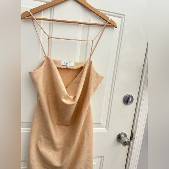 Revolve • L’Academie Strappy Orange/Pink Mini Party Dress Size XL - Picture 2 of 11